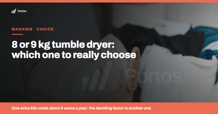 Clothes dryer 8 or 9 kg: which one to really choose