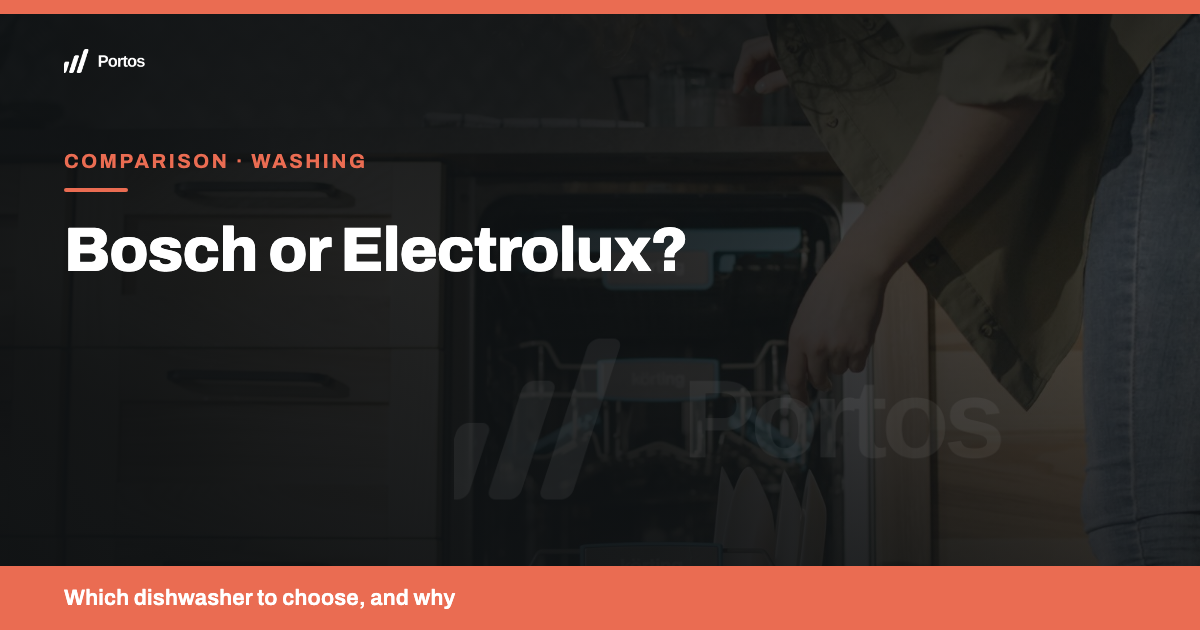 Bosch or Electrolux: which dishwasher to choose