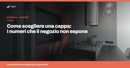 Come scegliere una cappa da cucina: portata, rumore e ricircolo
