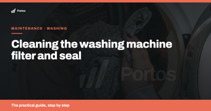 How to Clean the Washing Machine Filter and Gasket