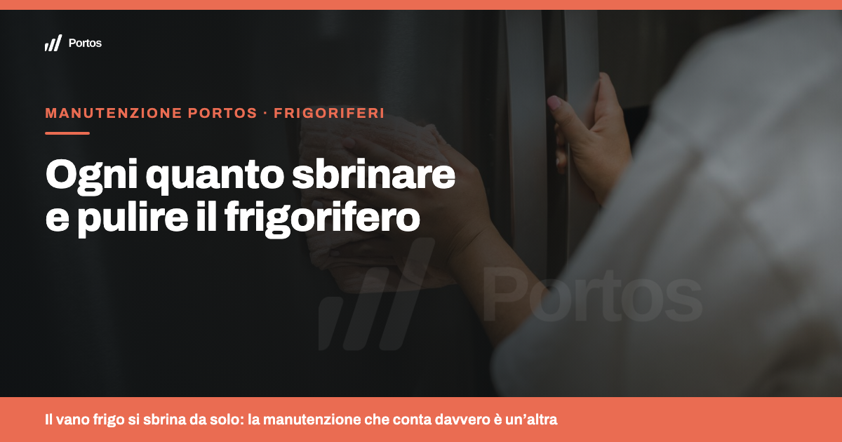 Ogni quanto sbrinare e pulire il frigorifero