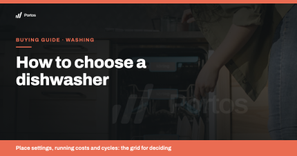 How to choose a dishwasher: place settings, consumption and programs
