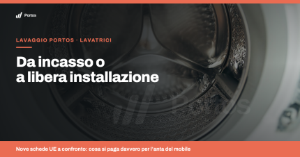 Lavatrice da incasso o a libera installazione: cosa cambia davvero
