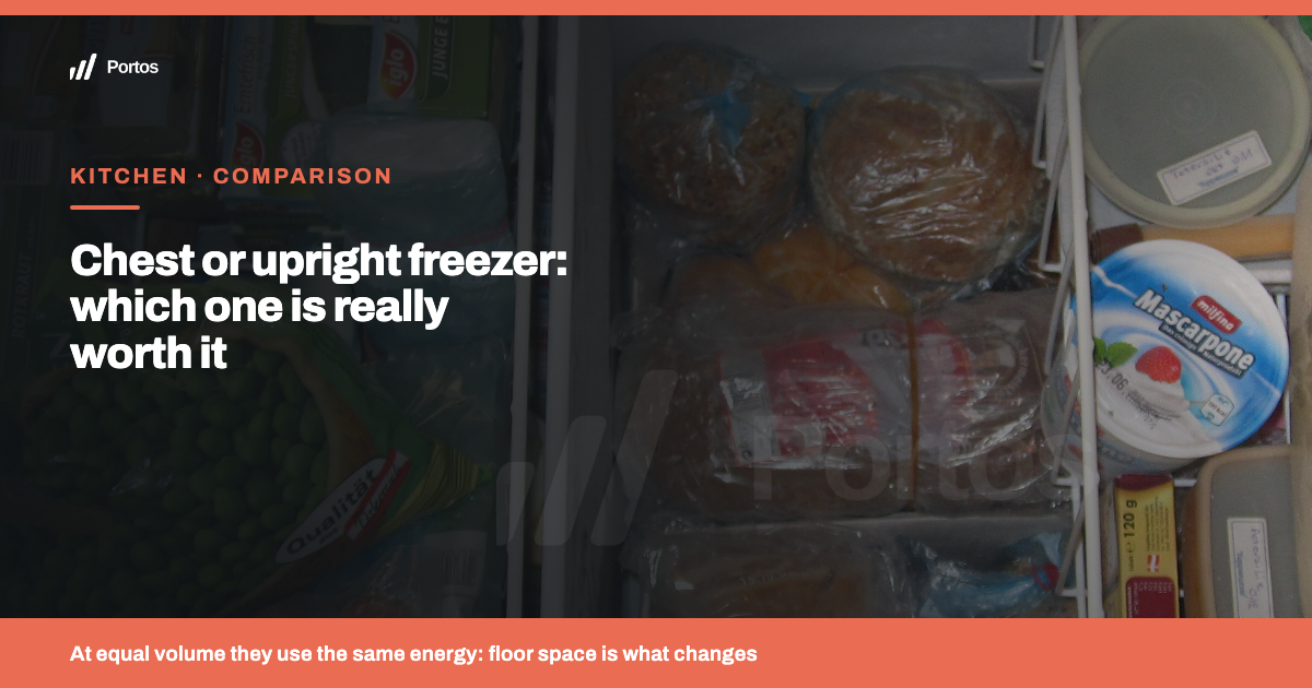 Chest or upright freezer: which one is really worth it