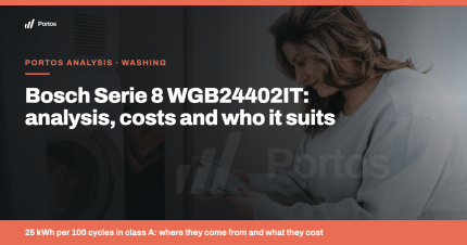 Bosch Serie 8 WGB24402IT: analysis, consumption and who it's suitable for