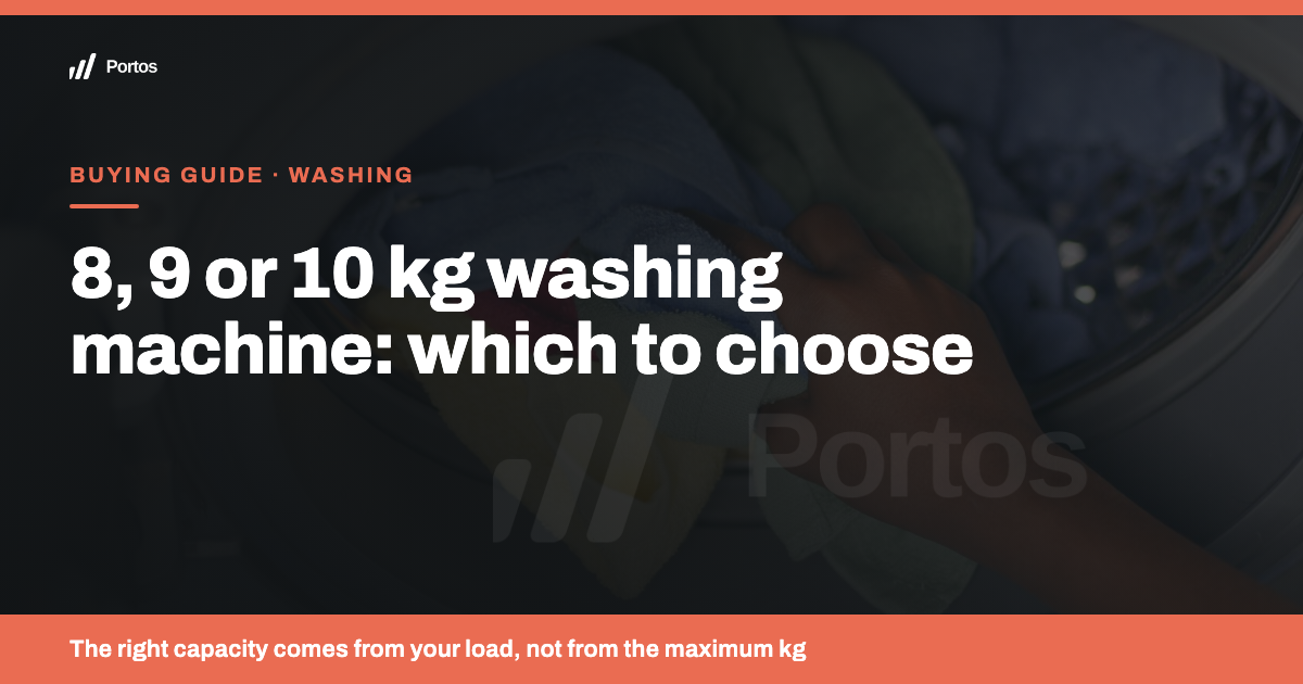 Washing Machine 8, 9 or 10 kg: Which Capacity to Choose