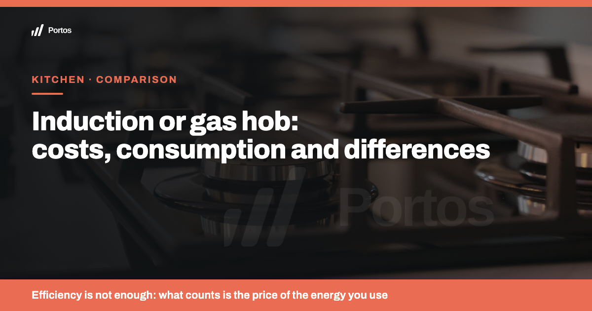Induction or gas cooktop: costs, consumption and differences