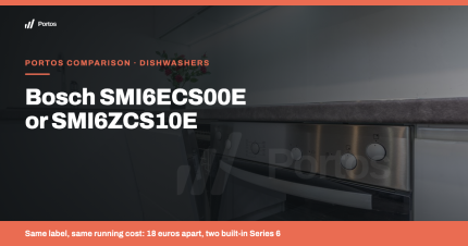Bosch SMI6ECS00E or SMI6ZCS10E: what's the difference between two Series 6 models 18 euros apart