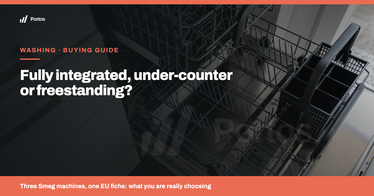 Dishwashers: fully integrated, under-counter or freestanding?