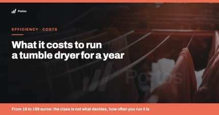 How much does it cost to use a tumble dryer in a year