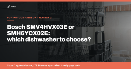 Bosch SMV4HVX03E or SMH6YCX02E: which built-in dishwasher to choose?