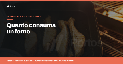 Quanto consuma un forno: statico, ventilato e pirolisi