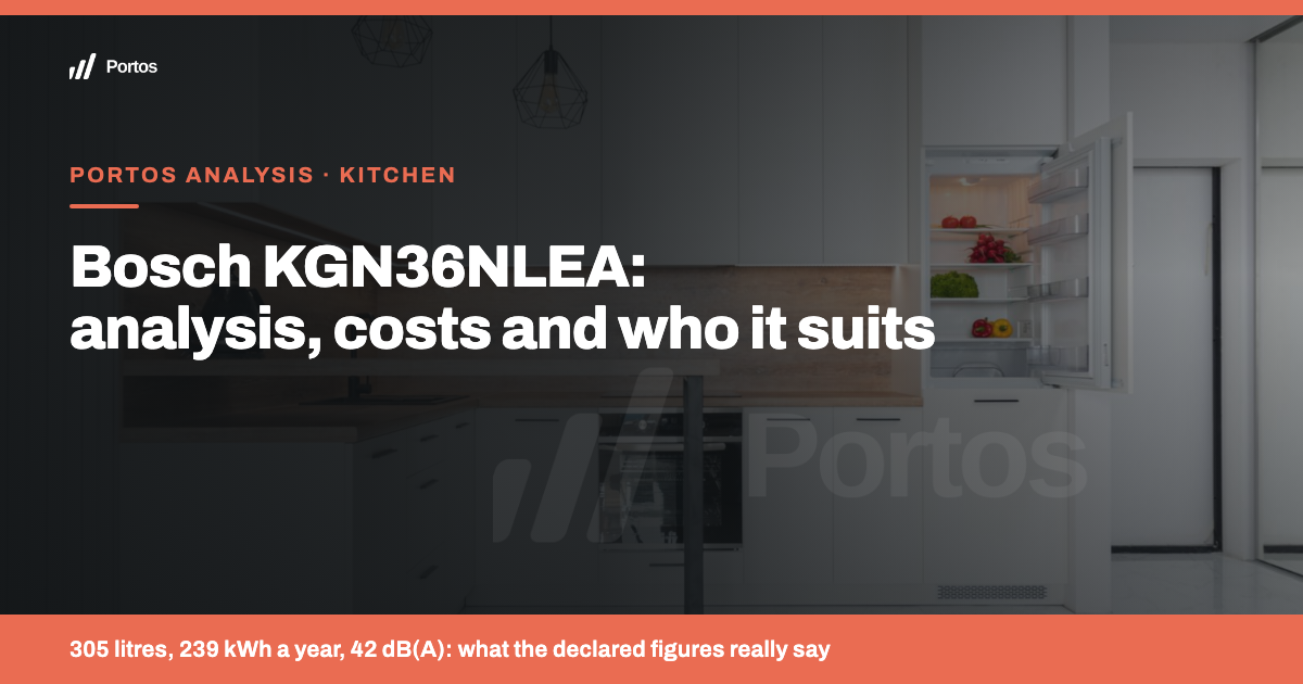 Bosch KGN36NLEA: analysis, consumption and who it's suitable for